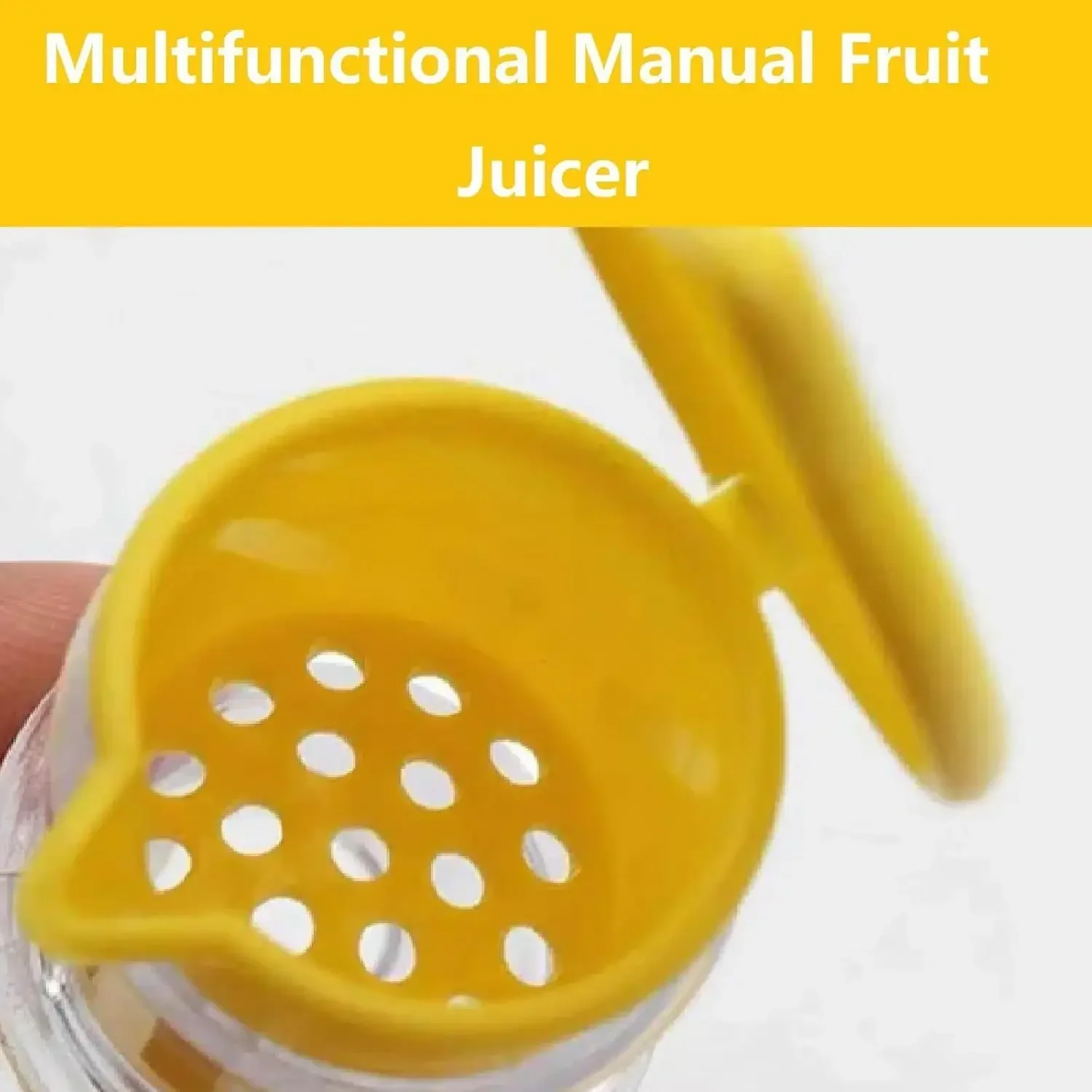 Plastic Manual Citrus Juicer Mini Lemon Juicer Orange Squeezer Easy Juice Extractor Freshness Preserving Kitchen Stuff Fruit Juicer Lemon Squeezer