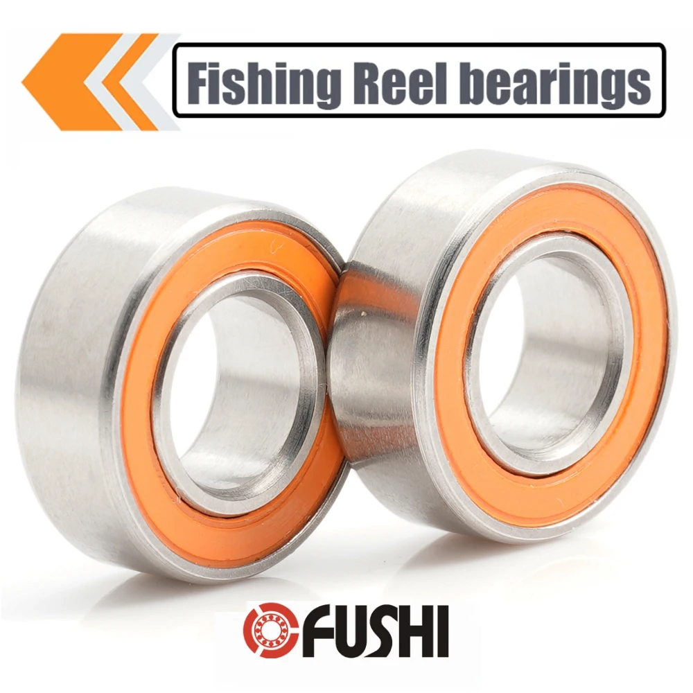 Rolamento 2os 7x14x5 mm cb Abec7 de com Rolamento Cerâmico Híbrido Rolamentos de Esferas de Pesca Marítima Seca Smr147 c Aço Inoxidável Smr147
