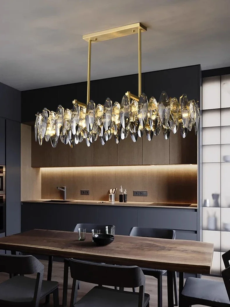 Description Picture 2 of itemhome decorationPendant lights, luxury crystal living room chandelier, dining room Pendant lamp, ceiling light, indoor lighting