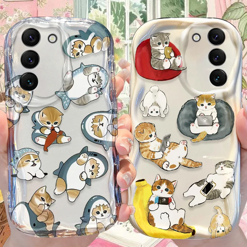 Mofusand Wave Protective Smartphone Case Cover