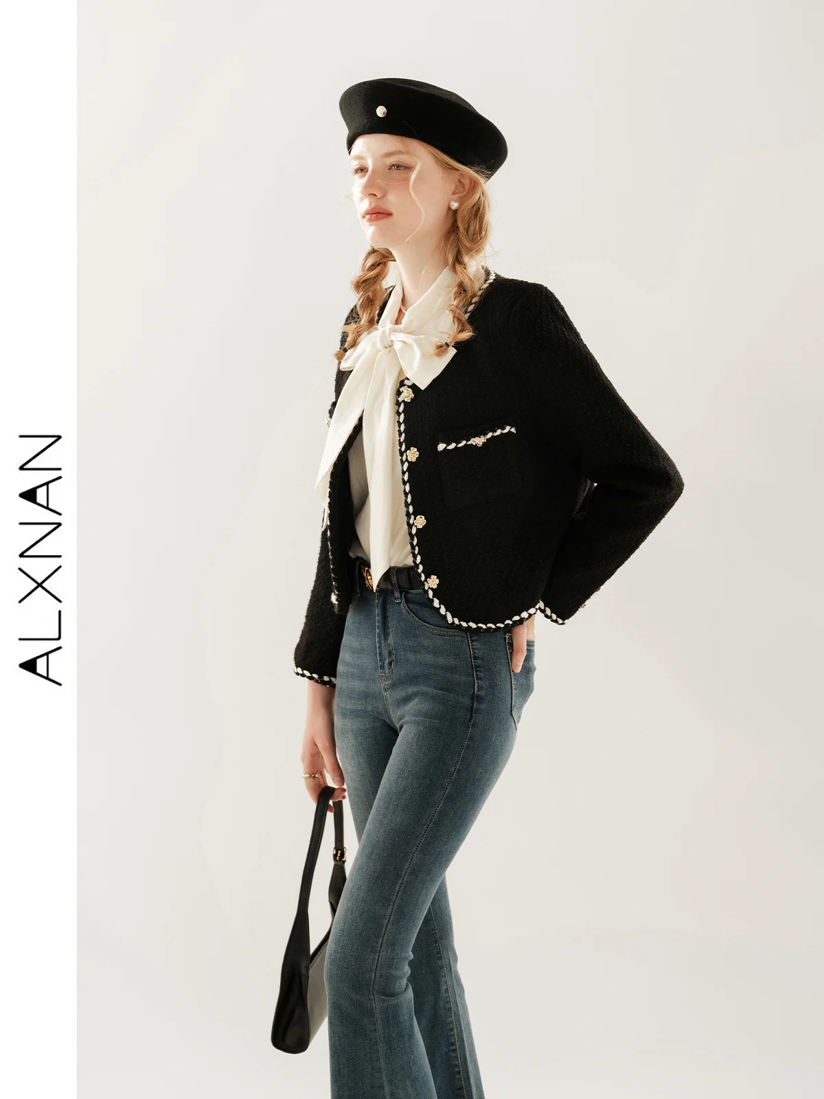 Рисунок 3 - Женская твидовая куртка ALXNAN