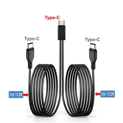 Universal Dual USB - C Splitter & Multi - Charging Cable (C to 2xType - C)
