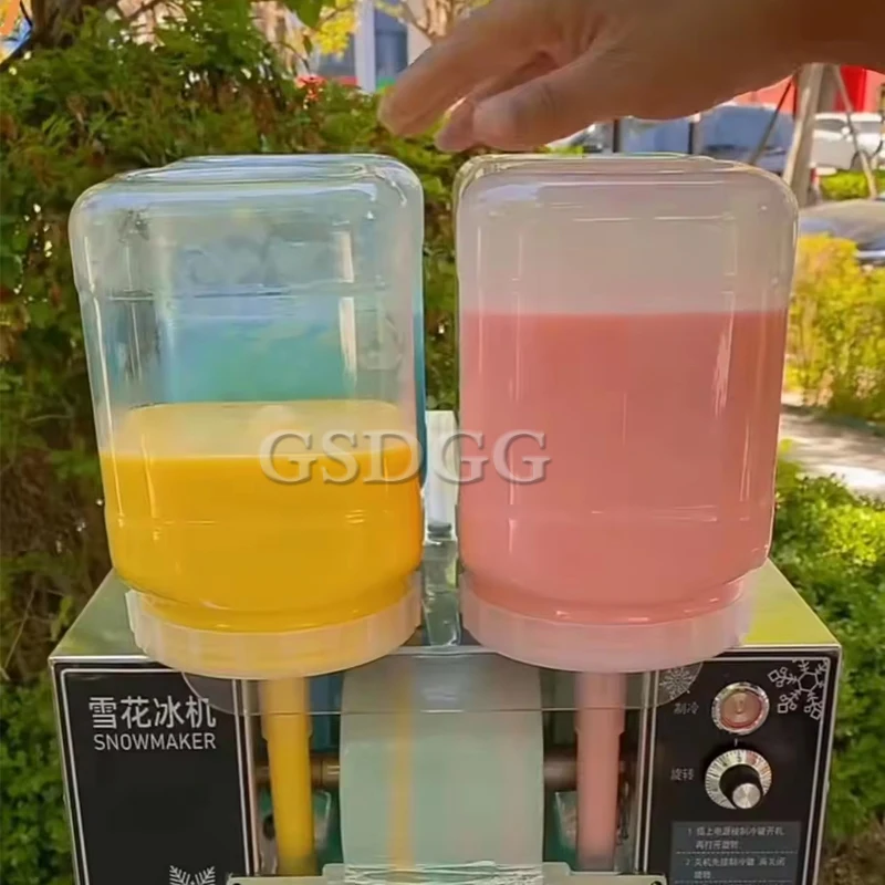 Full Automatic Milk Cream Snowflake Machine Ice Maker Commercial Household Ice Breaker Ice Cream Tea Shop Shaved Ice