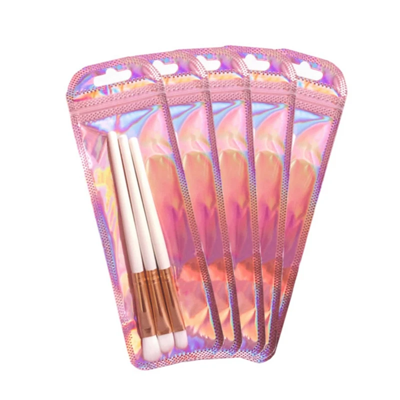 

500 шт., одноразовые голографические мешки для ручек с защитой от запаха