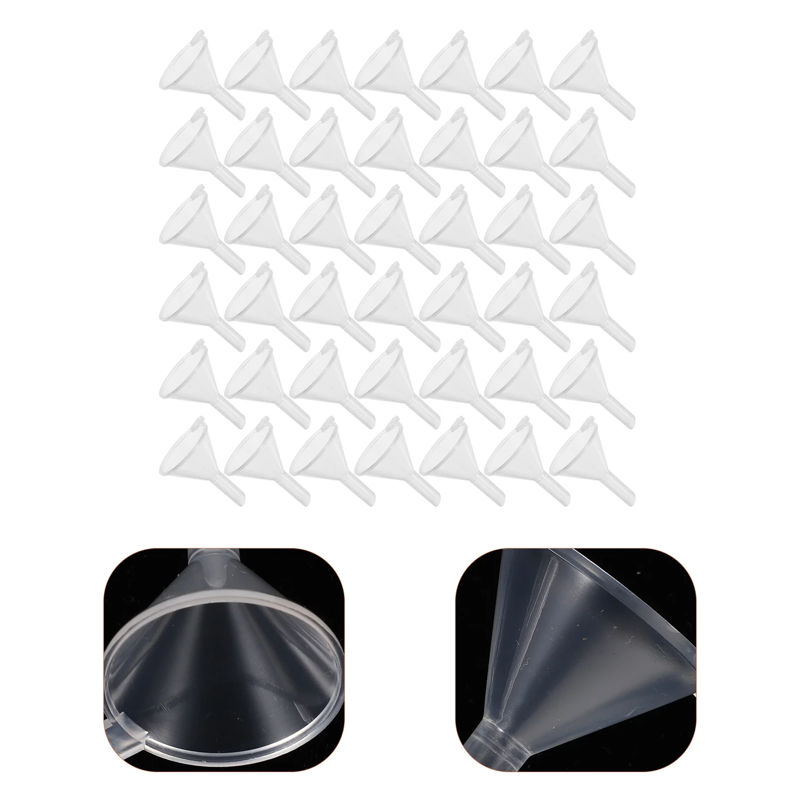 

Plastic Funnels Durable Practical Portable Plastic Funnels Transparent Funnel for Store Home Shop Filling Funnel Tool