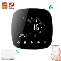 ZIGBEE WIFI Central Air Conditioner Thermostat Temperature Controller 2 Pipe 4 Pipe 3 Speed Fan Coil Unit Heating And Cooling 3