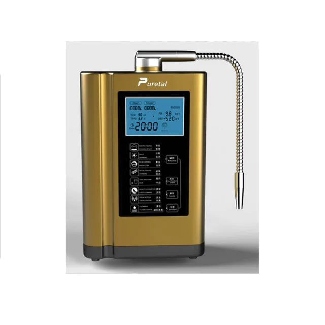 under sink lonized alkaline hot and cold home water purifier dispenser ionized alkaline water purifier system machine price