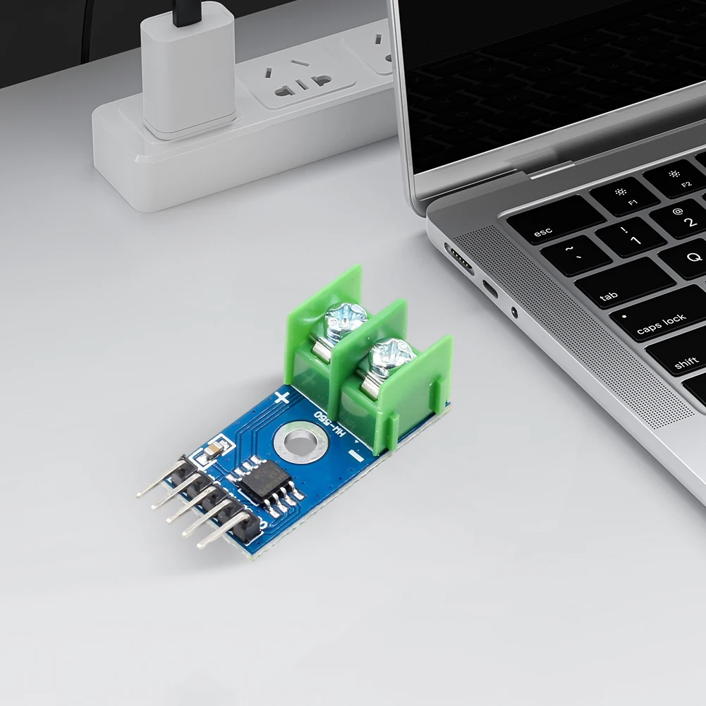 MAX6675 Thermocouple Module Board SPI Interface K Type Temperature Measurement Sensor Module Range 0℃-1024℃ for Arduino DIY