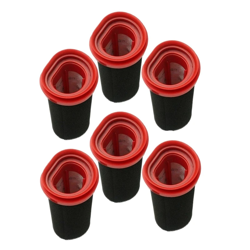 

6 Pcs Motor Protection Filter For 25.2 V BBH3ZOO25 BBH3PETGB BBH3211GB Wireless Flexxo Vacuum Cleaner Accessories