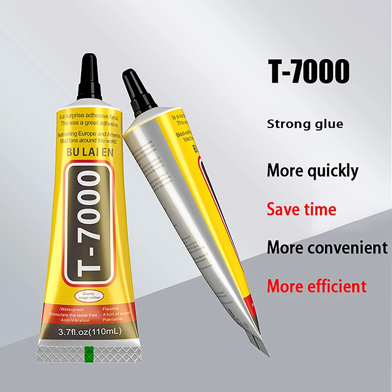 

T7000 Glue 15/50/110ml Black Adhesives For Screen Repair Jewellery Handmade Sticky Glue For Diy Jewellery Glue