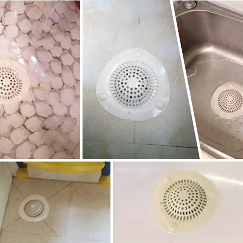 Bathroom Hair Sink Filter Floor Drain Strainer Water Hair Stopper Bath Catcher Shower Cover Clog Room Sewer Outlet Sink Filter sink filter shower drain catcher hair drain catcher hair drain filter floor drain hair catcher drain hair catcher floor drain hair filter
