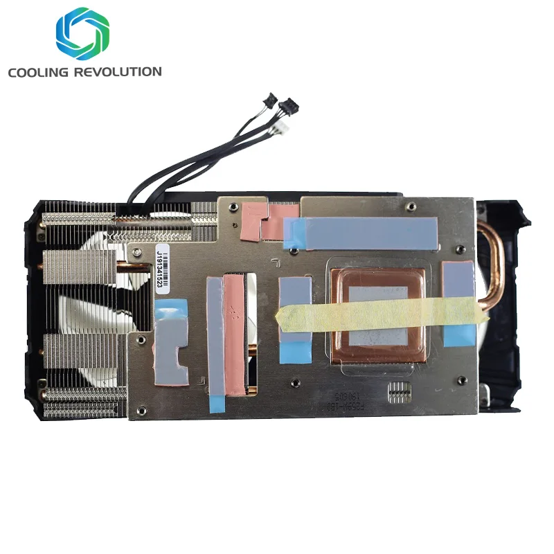 Placa Gráfica Dissipador de Calor Ventilador Fdc1012s9-c para Palit Rtx2060 2060s 2070 Placa Gráfica Refrigeração F259w1b0