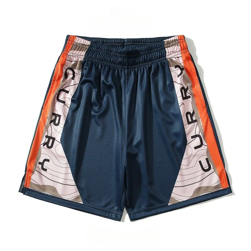 Curry American Street Basketball Breathable Quick-drying Shorts Summer Men's and Women's Casual Running Sports Training Pants 2