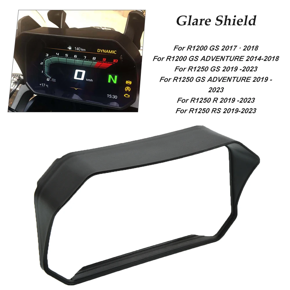 R 1200/1250 Gs Glare Shield Tft Protezione Antifurto Con Parasole Per Bmw R1200Gs/R1250Gs Adventure R1250R R1250Rs 2014-2022 2023