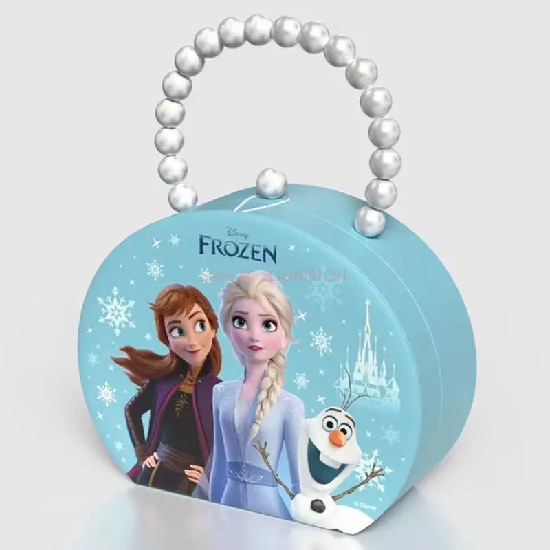 Disney Frozen Cartoon Gift Jewelry Set Princess Elsa Box Little