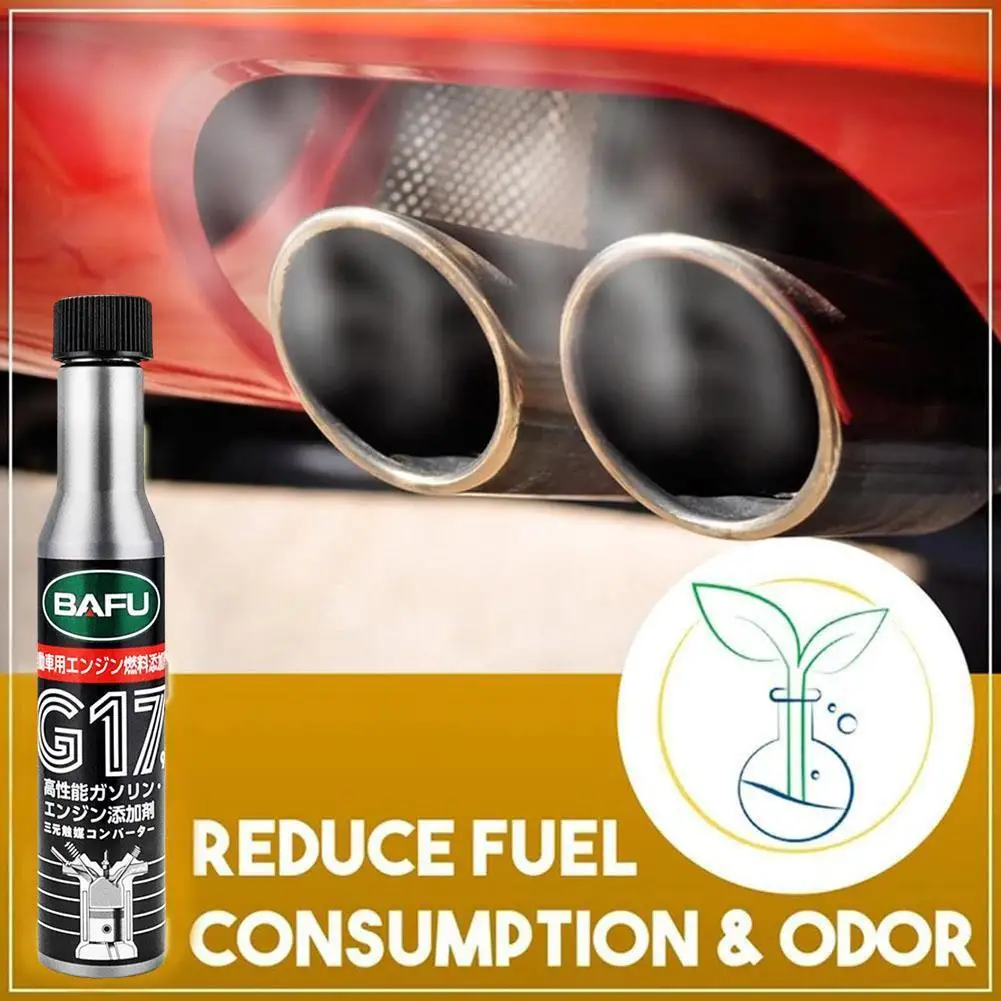 6pcs Car Fuel Gasoline Injector Cleaner Car Catalytic Converter Cleaners Oil Additive Remove Engine Carbon Deposit Easy Cleaner