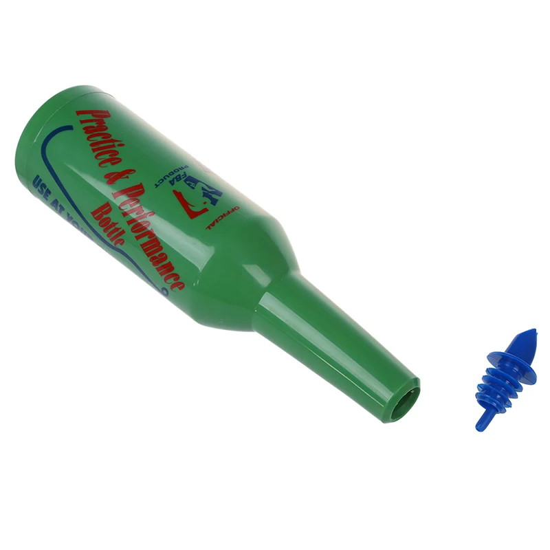 Flair Bartender Bartending Practice Bar Pub Bottle Wine Cocktail Shaker - Green