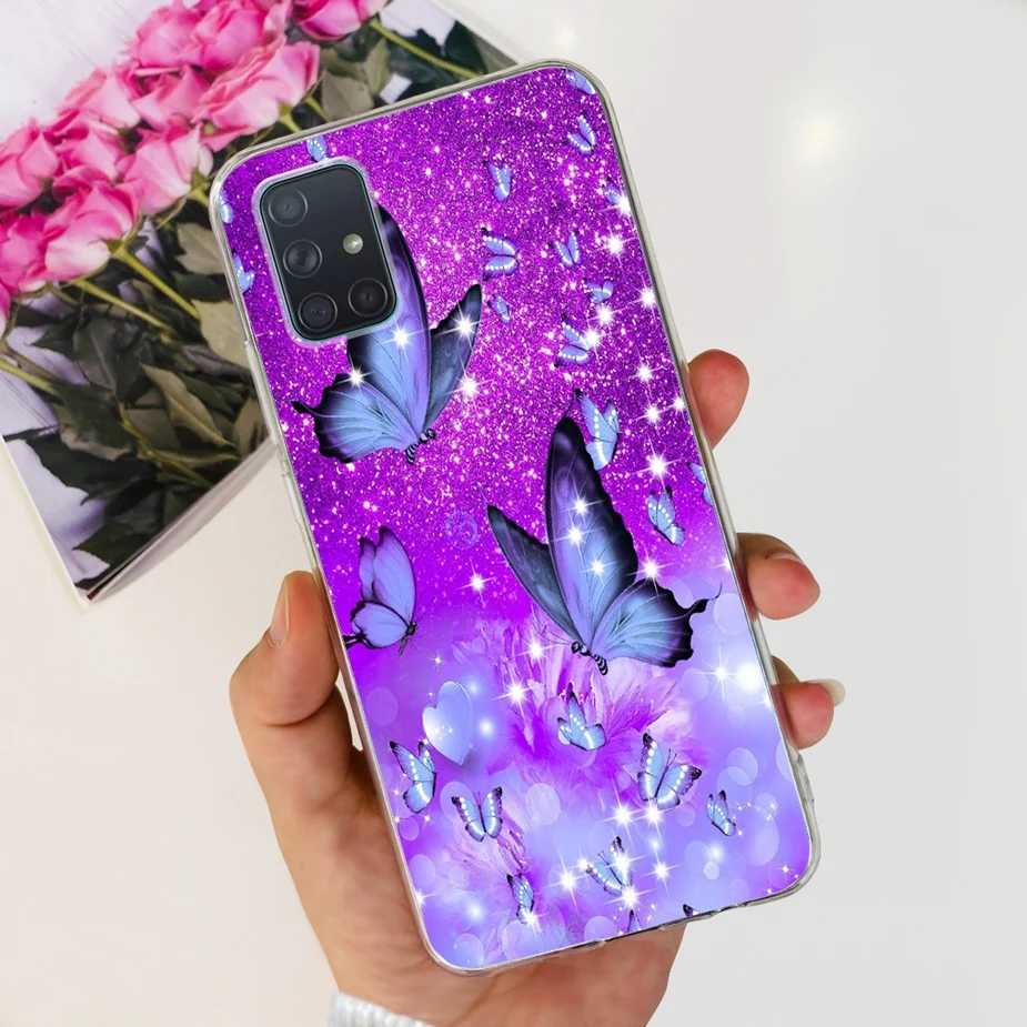 Luxury Painted Clear Silicone Phone Case - Soft Protective Cover