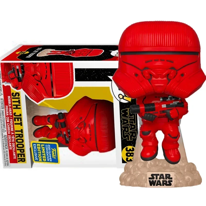 thumbnail image 2 of FUNKO POP Star Wars Sith Jet Trooper 383# Figura de acción de PVC Juguetes modelo coleccionables, 2 of 5