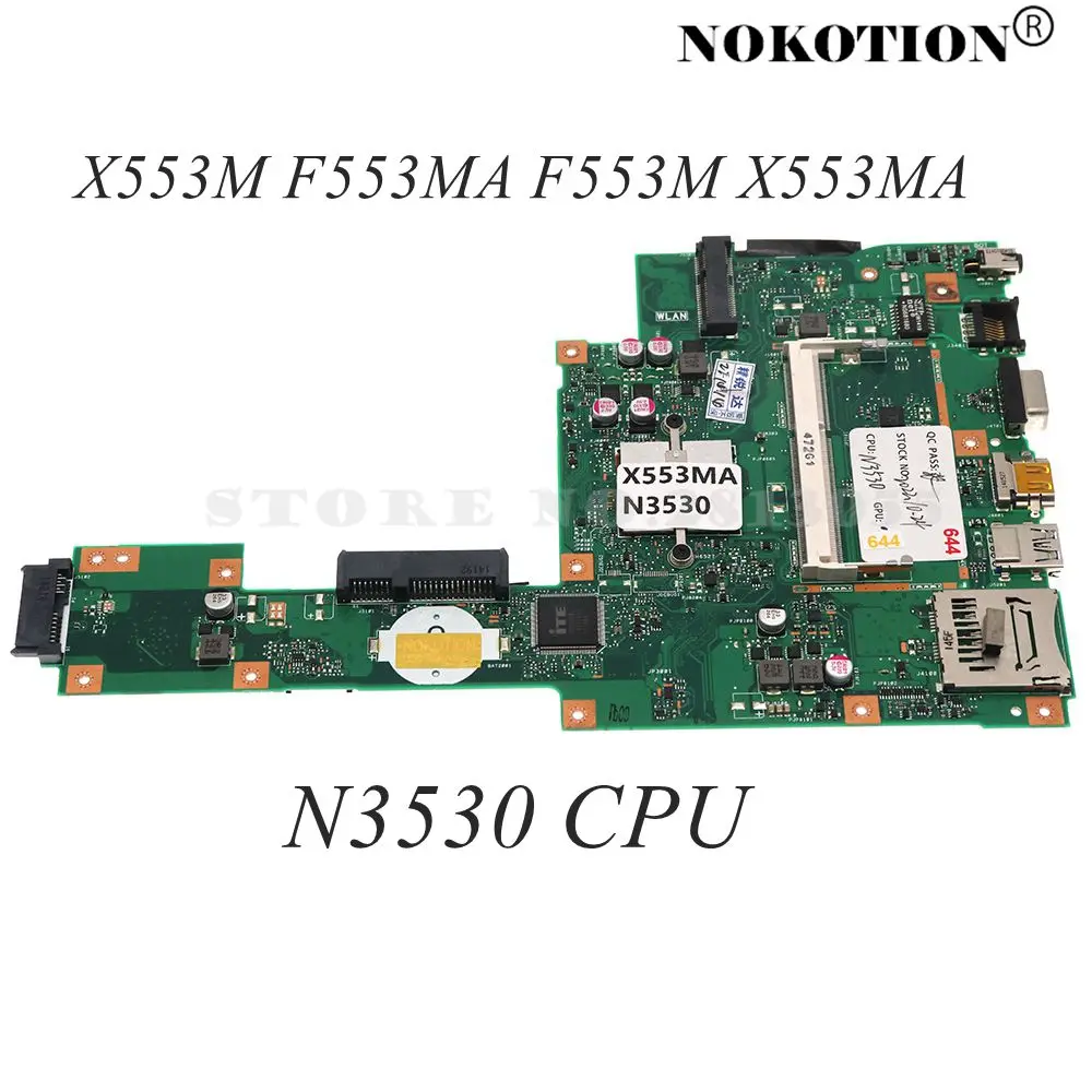 60NB04X0MB1700X553MAMAINBOARDForASUSX553MA553MAX553MF553MAF553MLaptopMotherboard