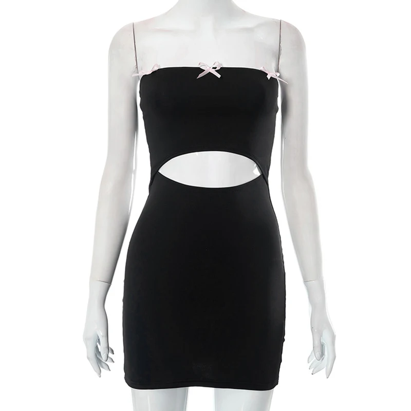 Tube Dress y2k Women Fairy Grunge Clothes Off Shoulder Strapless Sleeveless Bodycon Dress with Bow 2000s Party Dresses 5 Tube Dress y2k Women Fairy Grunge Clothes Off Shoulder Strapless Sleeveless Bodycon Dress with Bow 2000s Party Dresses