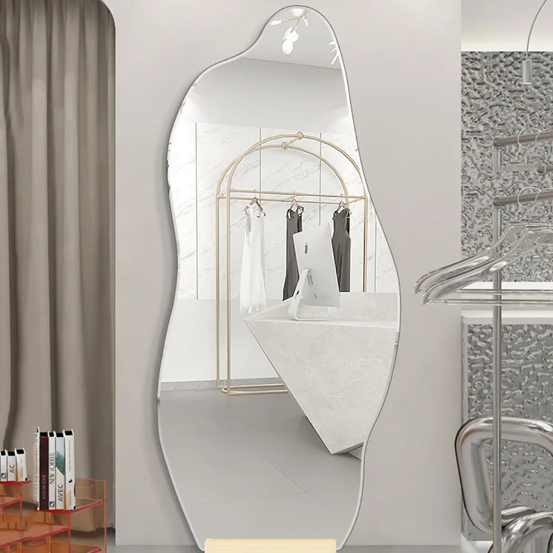 

hallway art wall mirror nordic design long bodyasymmetrical living room mirror aesthetic creativelustrohome decor items