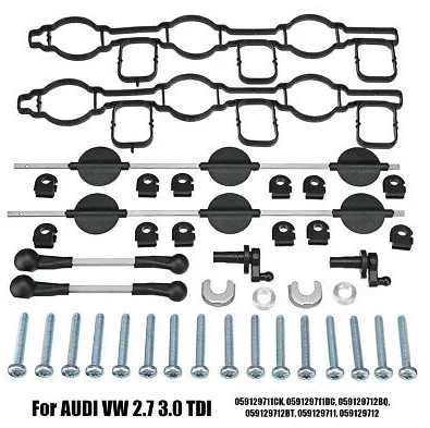 AU-DI A4A5A6Q4Q5Q7 Intake Manifold swirl flap repair kit V-W