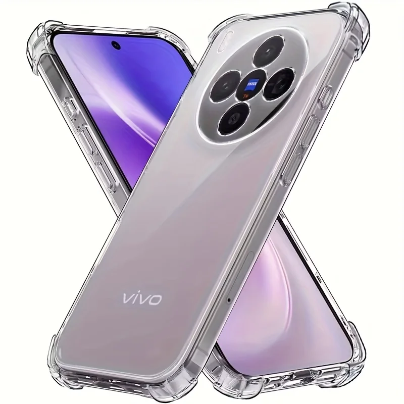 Crystal Clear Silicone Back Cover - Transparent Protective Case