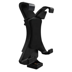 Universal Tablet Tripod Mount Clamp with 1/4 Thread Adapter (Black)