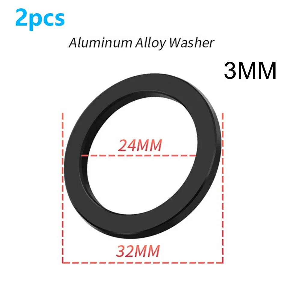 Bicycle Bottom Bracket Adapter Washer Spacer Rings For Shimano-BB86 91 92 52/24mm 2 Pcs
