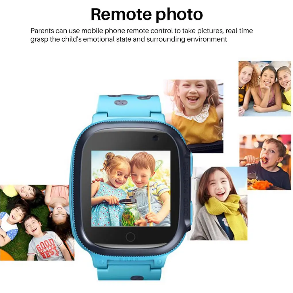 Kids Watches Call Kids Smart Watch Children GPS SOS Waterproof Smartwatch Clock SIM Card Location Tracker Child Watch