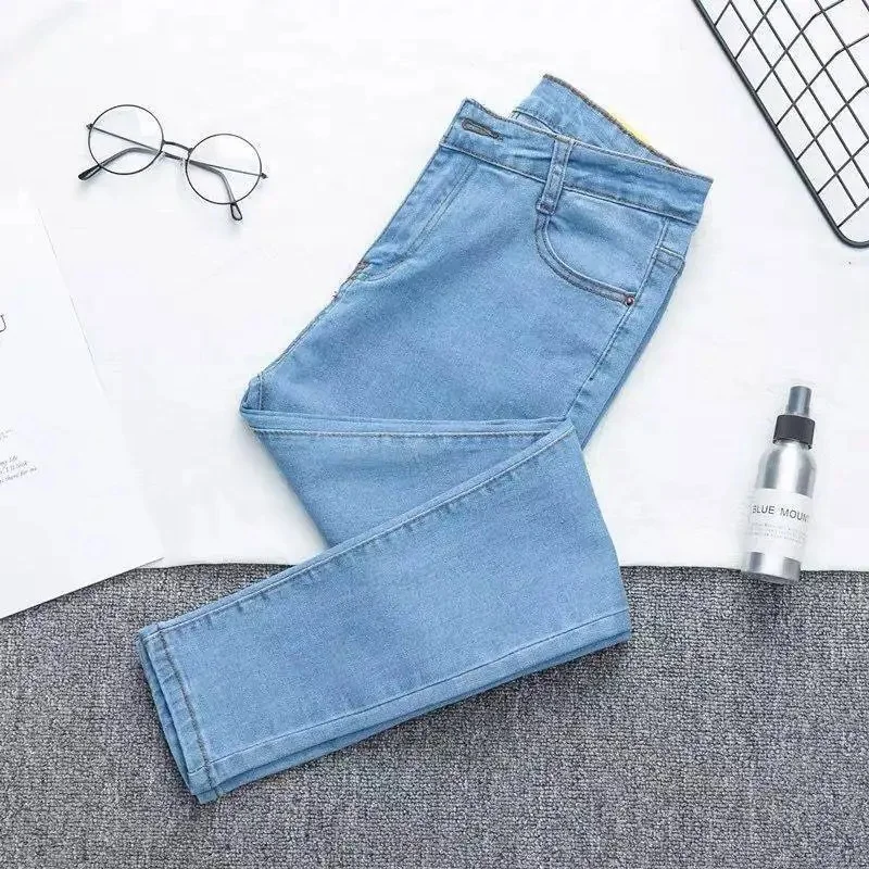 Light blue trousers