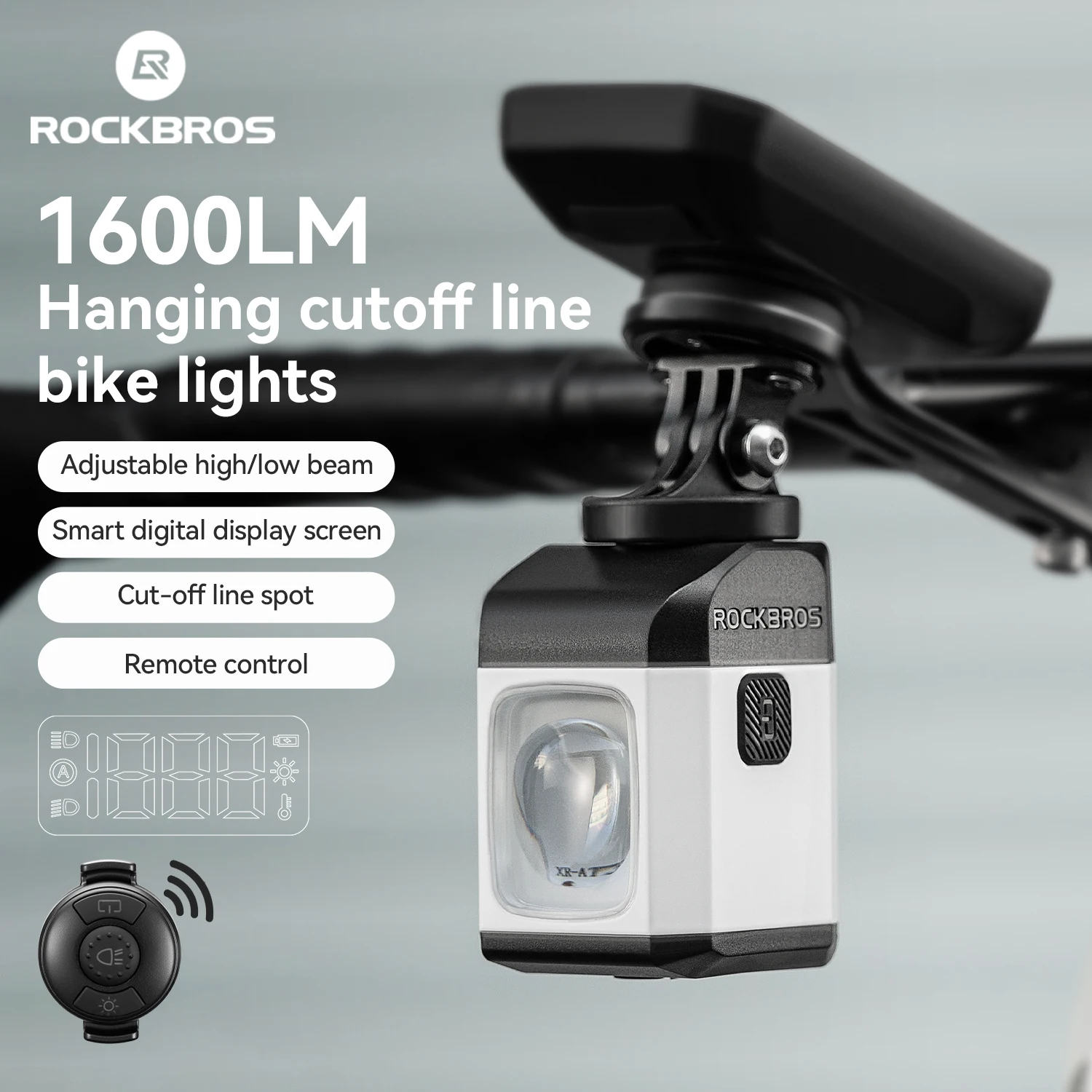 Велофара ROCKBROS M8, обзор, отзывы, характеристики, купить