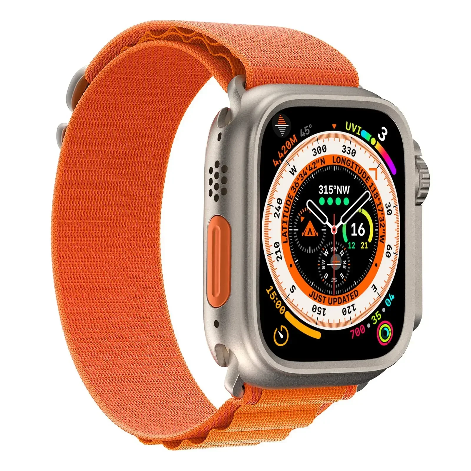 Zinc Alloy Protective Shell for Apple Watch - Premium Design Cover