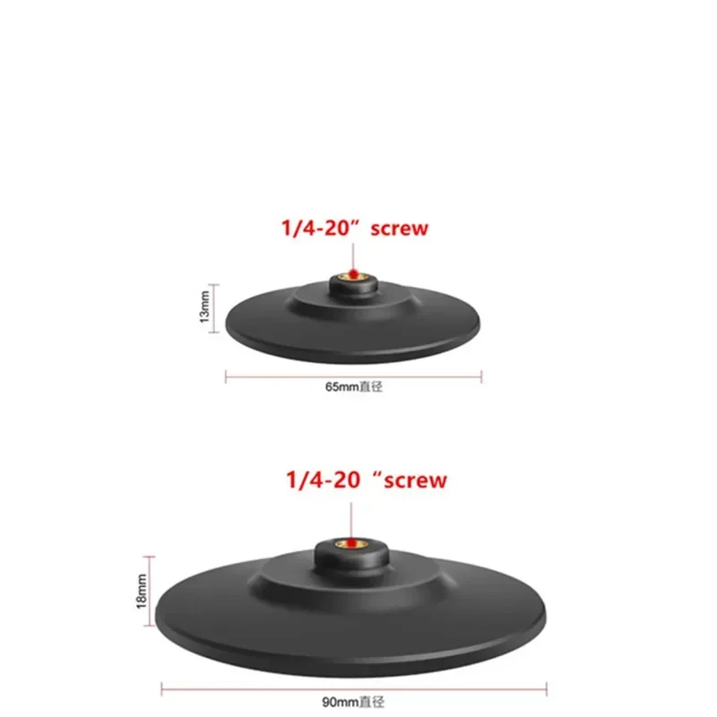 1/4 Inch Screw Mount or 1/4" Internal Screw Adapter Car Dashboard Round Plate Adhesive Tape For Gopro GPS Camera Smartphones action camera adapter