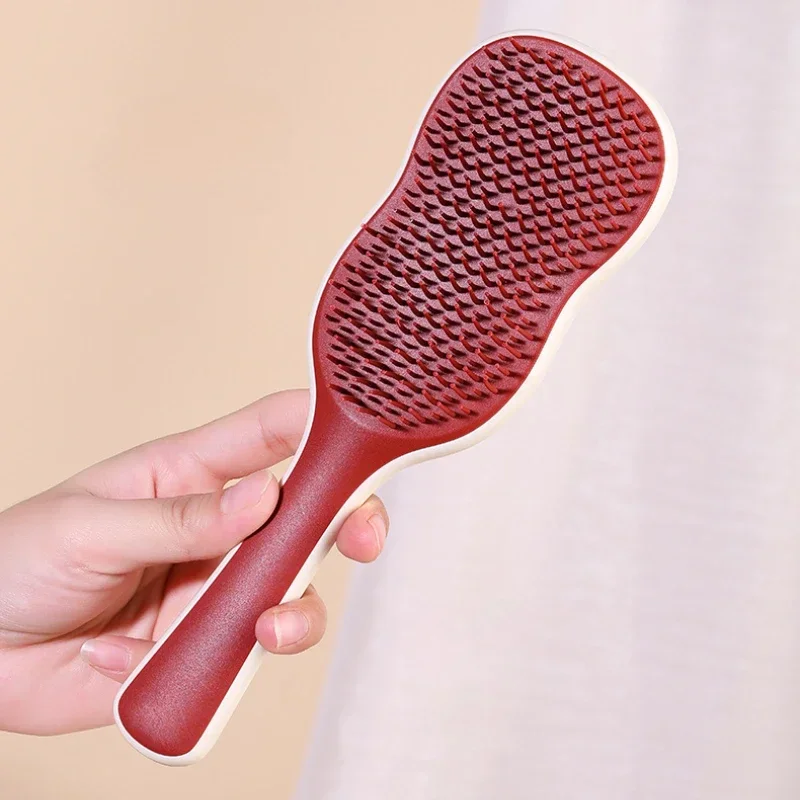 Spazzola Districante con Cuscinetto d'Aria, Massaggiante, Anti-nodo, Riduce la Caduta dei Capelli, Strumento per Barbiere - immagine 6