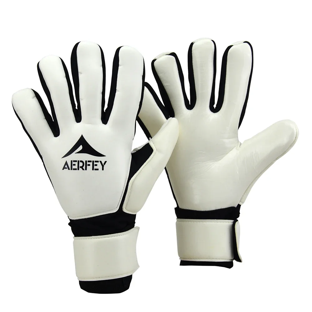 profession Football Soccer Goalkeeper Gloves 4mm AllLatex Thickened Professional Protection