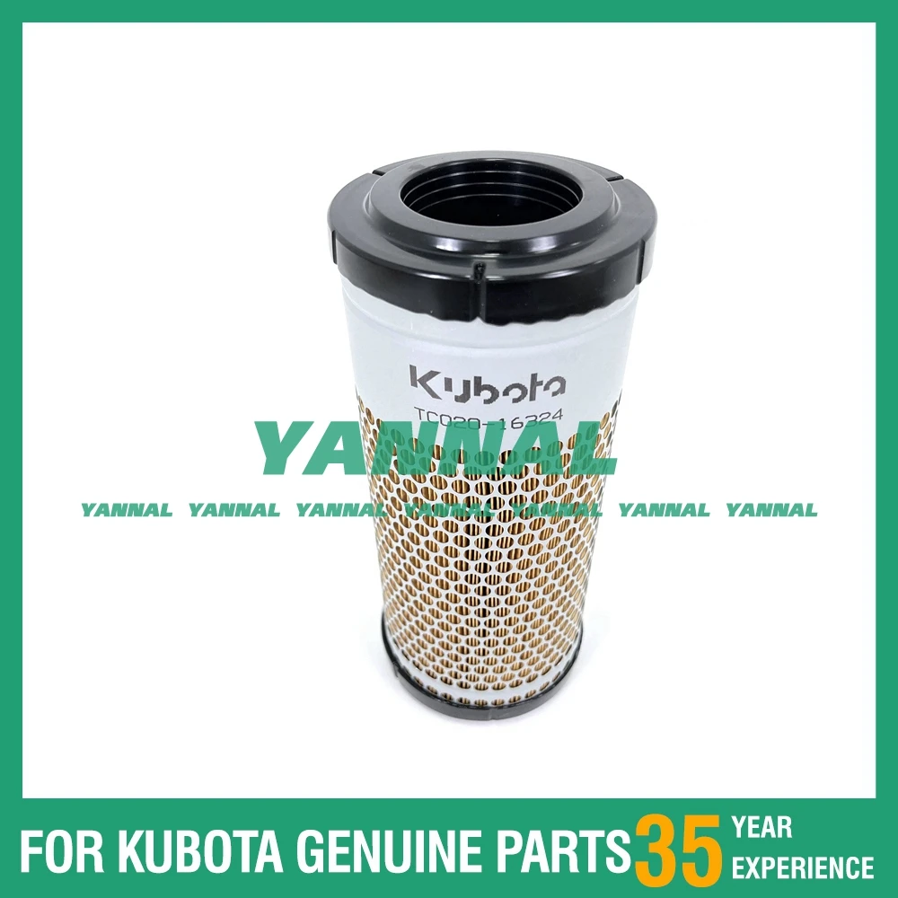 New D1105 TC020-16324 For Kubota Genuine Air Filter