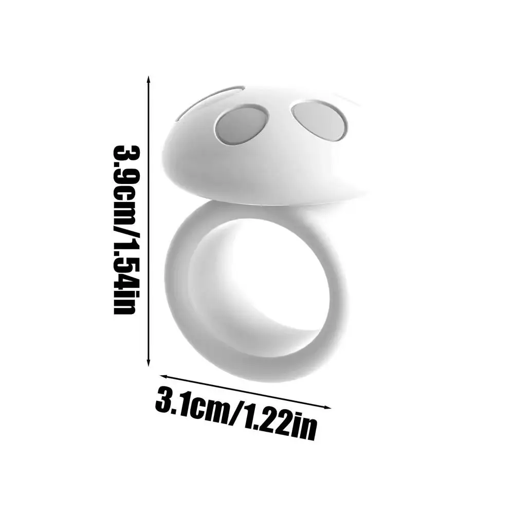 4pcs Wall Protector Silicone Anti-collision Door Anti-collision Anti-knock Doorknob Bead Anti-static Silicone