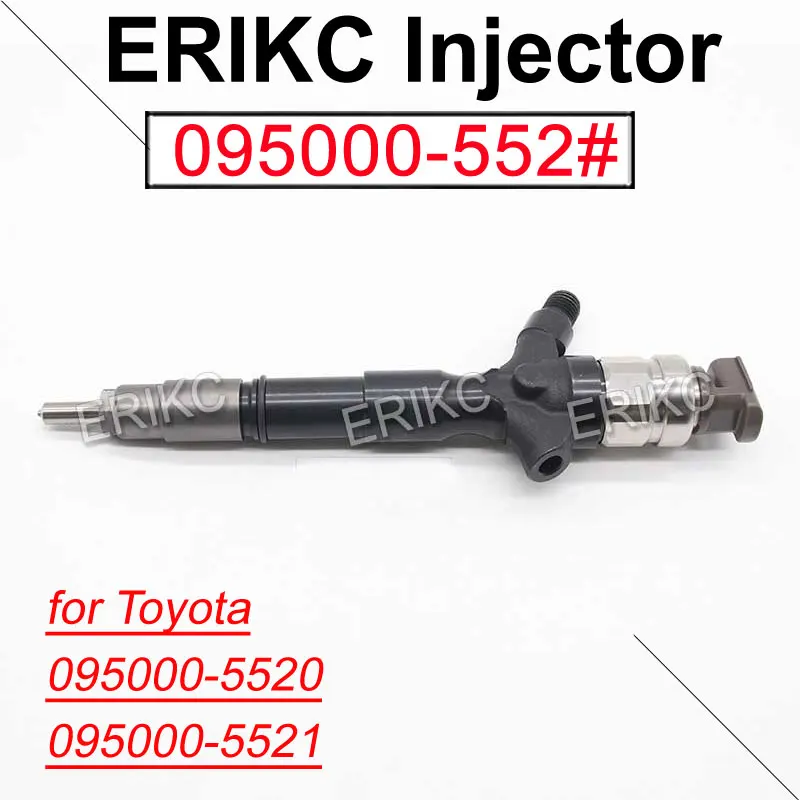 

095000-5520 Common Rail Diesel Injector 095000-5521 Fuel Injection Nozzle For Denso Toyota DCRI107760 23670-39235 23670-39275