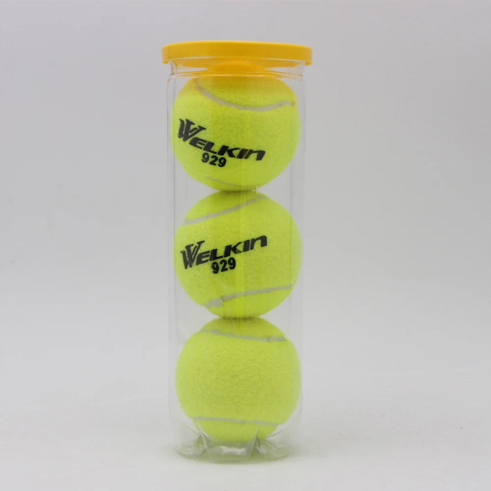 Professional WILKIN Tennis Balls Competition Training Tennis Balls High Elastic Resistance Sports Ball 3 Pcs in a box