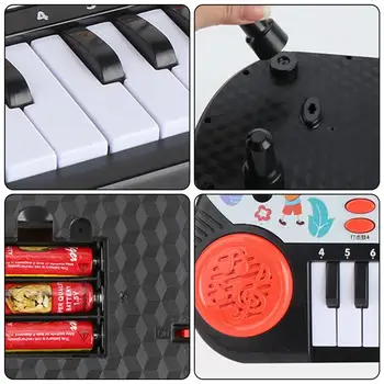Kids Electronic Piano Keyboard Portable Education Toys Musical Instrument Christmas Gift For Child Beginner 5