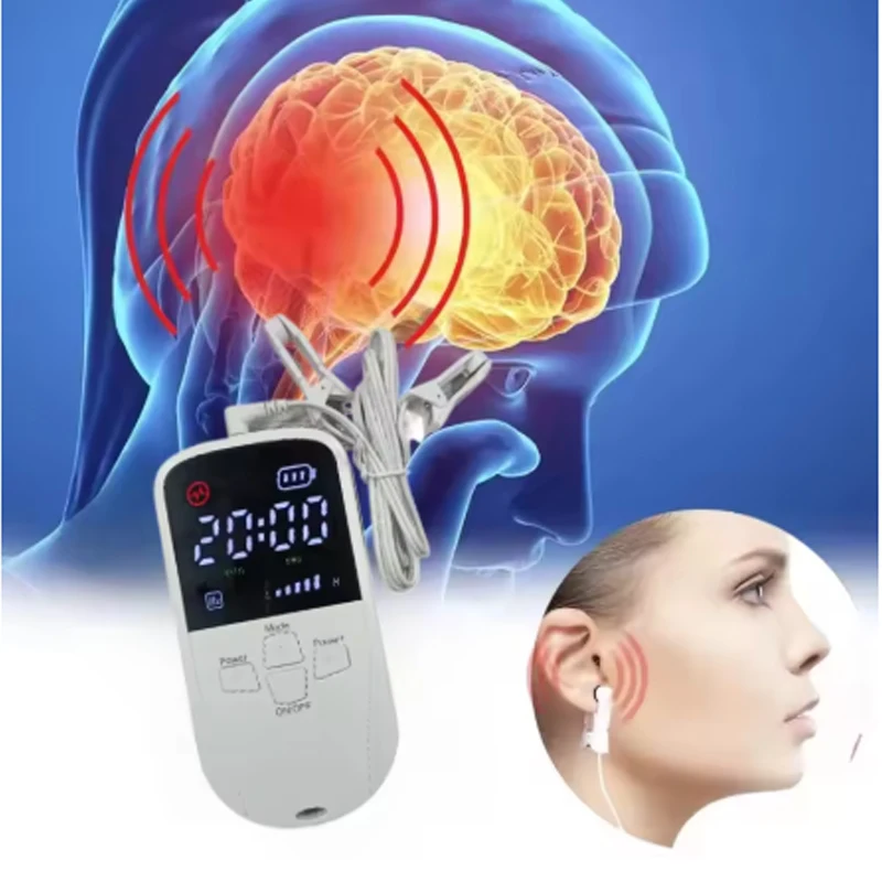 Alpha Stim Sleep Helper Sleep Aid Device CES Insomna Stimulation Therapy Anxiety Depression Fast Sleep Instrument