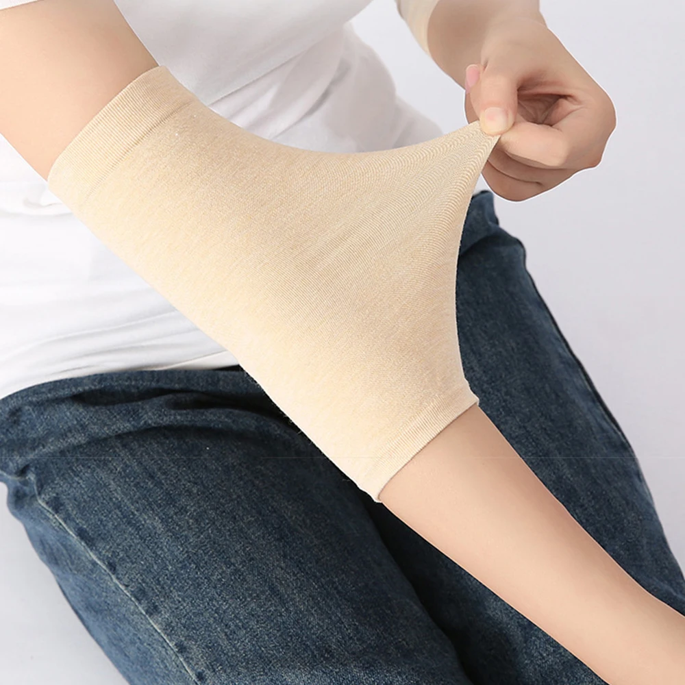 Neue haltbare UV-Schutz Arm Bandage Maskierung Narbe vertuschen Tattoo Arm Ärmel atmungsaktive elastische Ellbogens tütze im Freien/Sport – Detail 1