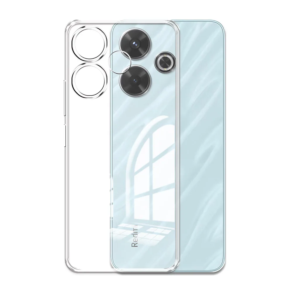 Clear Soft Silicone Shockproof Phone Case - Transparent Protective Cover