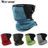 WEST BIKING Half Face Mask Ice Silk Breathable Cycling Mask Summer Sunscreen Cycling Cap Running Fishing Bicycle Headgear 2
