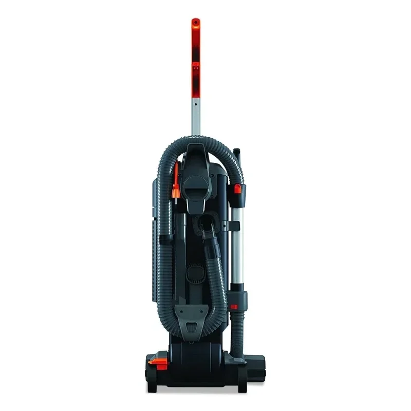 Hoover Commercial HushTone Upright Vacuum Cleaner, 15 inches with Intellibelt, For Carpet and Hard Floors, CH54115, Gray 3