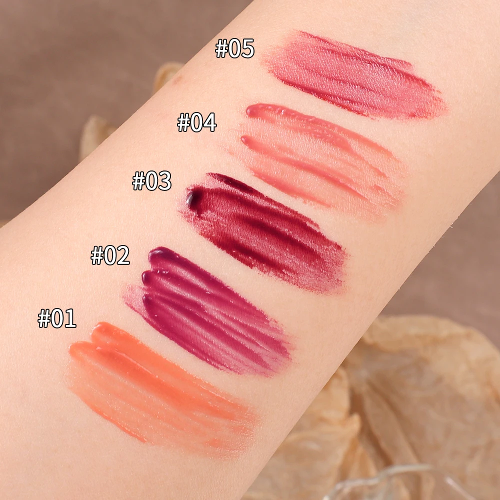 Mirror Moisturizing Lipstick Non-dipped cup Lips Plumper Long Lasting Shiny Lip Gloss Lips Tint Makeup Jelly Lip Glaze Lipsticks