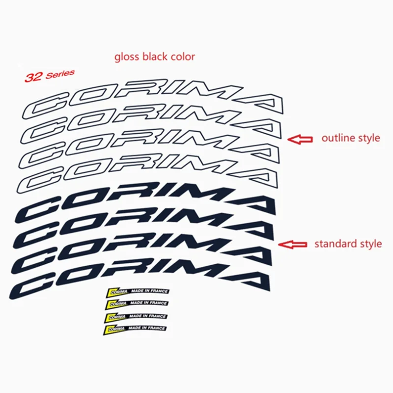 Adesivi Per Ruote Per 2022 Corima Mcc 32/47/58/Ws58 Vinile Impermeabile Mtb Bici Da Strada Accessori Per Biciclette Decalcomanie Spedizione Gratuita