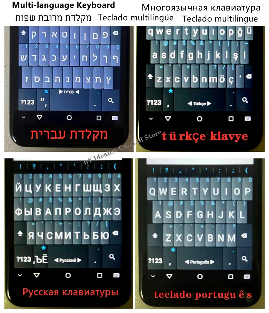 Multiple Language Android Mp4 Player Google Play Wifi MP4 16gb Touch Screen Video Bluetooth Mp3 Music Player Speaker Fm Radio
